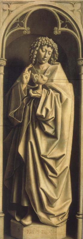 Jan Van Eyck Johannes of the evangelist oil painting image